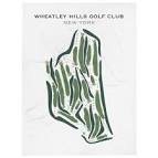 Buy the best printed golf course Wheatley Hills Golf Club, New ...