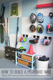 How To Build A Pegboard Wall Clean