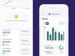 Client Dashboard Mobile Budget By Ayana Campbell Smith For