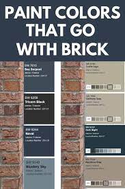 Exterior Paint Colors For Brick Homes
