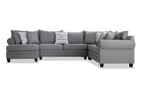 4 piece right arm facing sectional