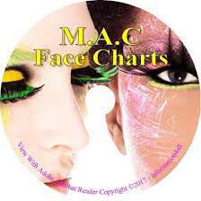 makeup face charts 1700 mac cosmetic