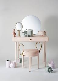 rose selavy vanity desk with stool by