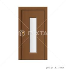 Brown Wooden Interior Door Home