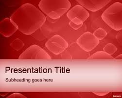Free Red Cells Powerpoint Template Is A Free Medical