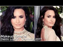 demi lovato makeup tutorial grammy