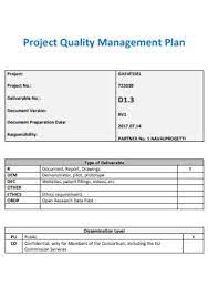 50 sle quality management plans in