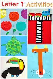 letter t crafts activities