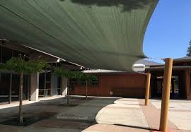Shade Sail Structure Courtyard Patio