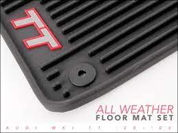 audi mki tt all weather floor mats