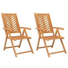 Vidaxl Reclining Garden Chairs Recliner
