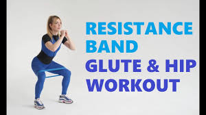 10 resistance band glute exercises to