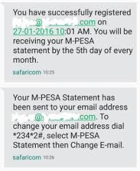 This is how to get mpesa statement: How To Get Mpesa Statement Via Email