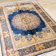 5 5x8 handmade luxury silk area rug