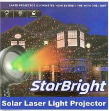 laser light projector wireless solar