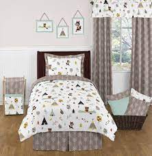 Woodland Themed Twin Bedding 58