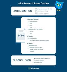 apa research paper outline exles