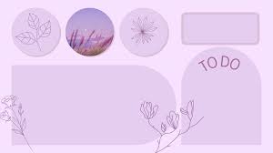 cute purple aesthetic wallpaper desktop