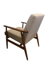 Lounge Chair In Beige By Henryk Lis