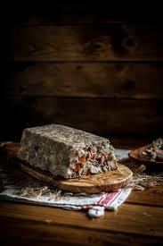 head cheese with rosemary and carrots