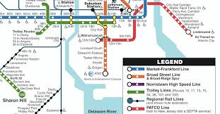 philadelphia s transit map managed by