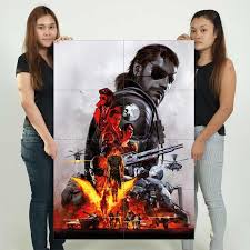 Phantom Pain S2 Block Giant Wall Art Poster