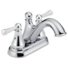 two handle centerset bathroom faucet