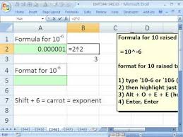 Excel Magic Trick 346 Exponents
