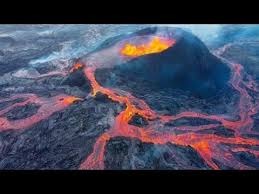 real sound volcano eruption 2021