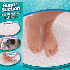 super suction bath mat as seen on tv