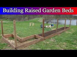 Building Raised Beds And Fence Posts