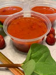 strawberry rhubarb jam from michigan