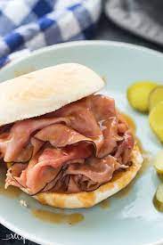 10 minute bbq ham sandwiches recipe video