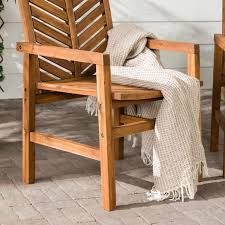Stylish Patio Outdoor Chairs Wood Chair