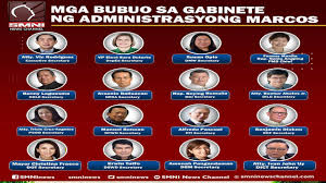 pres marcos jr cabinet members