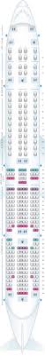 Seat Map American Airlines Boeing B777 300er Airplane