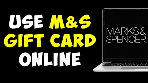 how to use m s gift card you