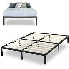 samery 14 inch metal platform bed