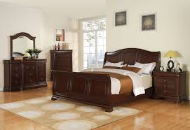 Usually ships within 2 to 3 weeks. Cameron Sleigh Bedroom Set Dark Cherry Finish Cm750qsb Decor South