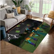 minecraft rug living room rug us gift