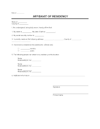 dmv proof of residency letter template
