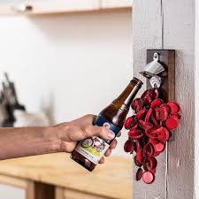 Magnetic Beer Wine Bottle Opener Wall