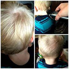 how to cut toddler boy hair at home