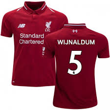 Cheap Georginio Wijnaldum Liverpool Fc Shirt 18 19 Youth