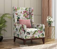 joan lounge chair cotton rose