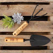 personalized garden tools personalized