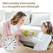 Indoor Outdoor Thermometer Wall Large