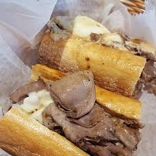 hot roast beef sandwich with cheese
