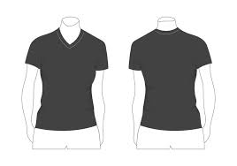 Blank Woman T Shirt Template Download Free Vector Art Stock