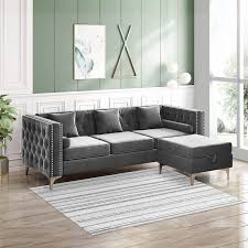 mjkone sectional sofa with chaise